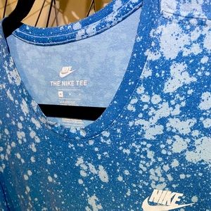 Nike blue t shirt